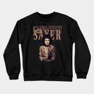 Leo Sayer // Brown vintage Crewneck Sweatshirt